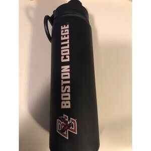 Boston College Water Bottle Steel Black The Fanatic